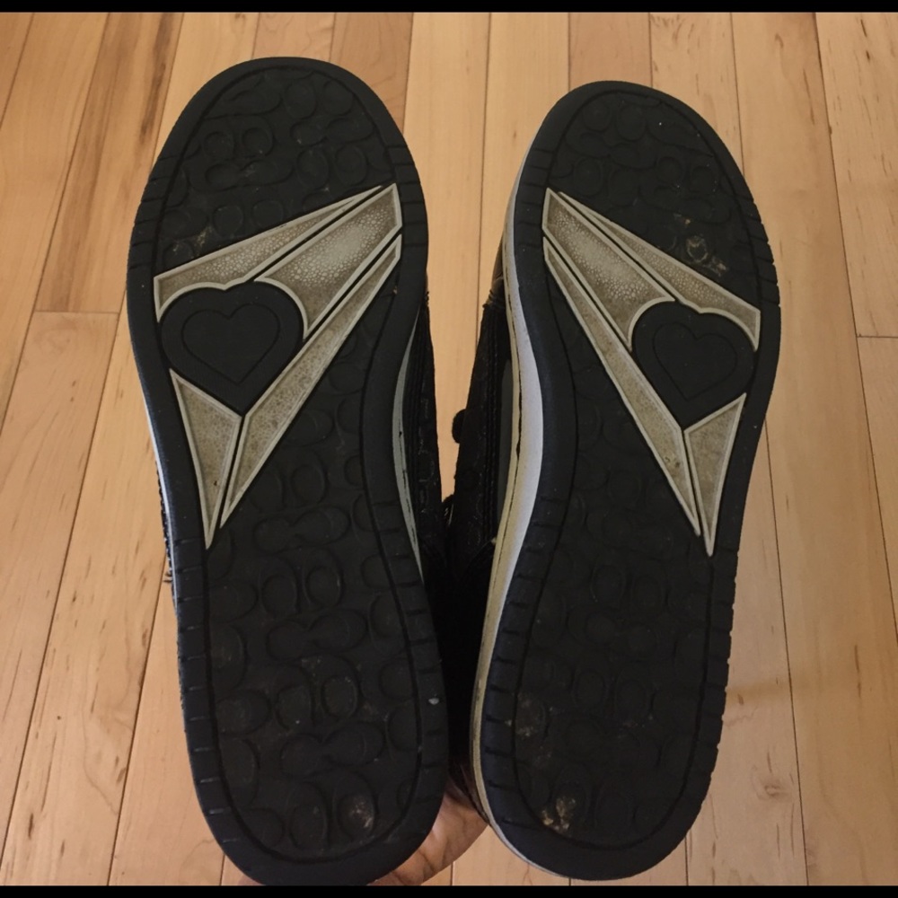 ⛔️SOLD⛔️Coach High Top Sneakers Size 8.5 - Picture 3 of 8