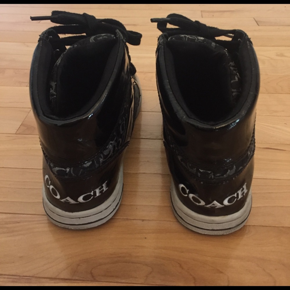 ⛔️SOLD⛔️Coach High Top Sneakers Size 8.5 - Picture 5 of 8