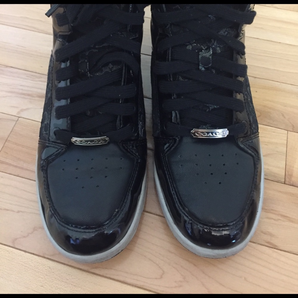 ⛔️SOLD⛔️Coach High Top Sneakers Size 8.5 - Picture 8 of 8