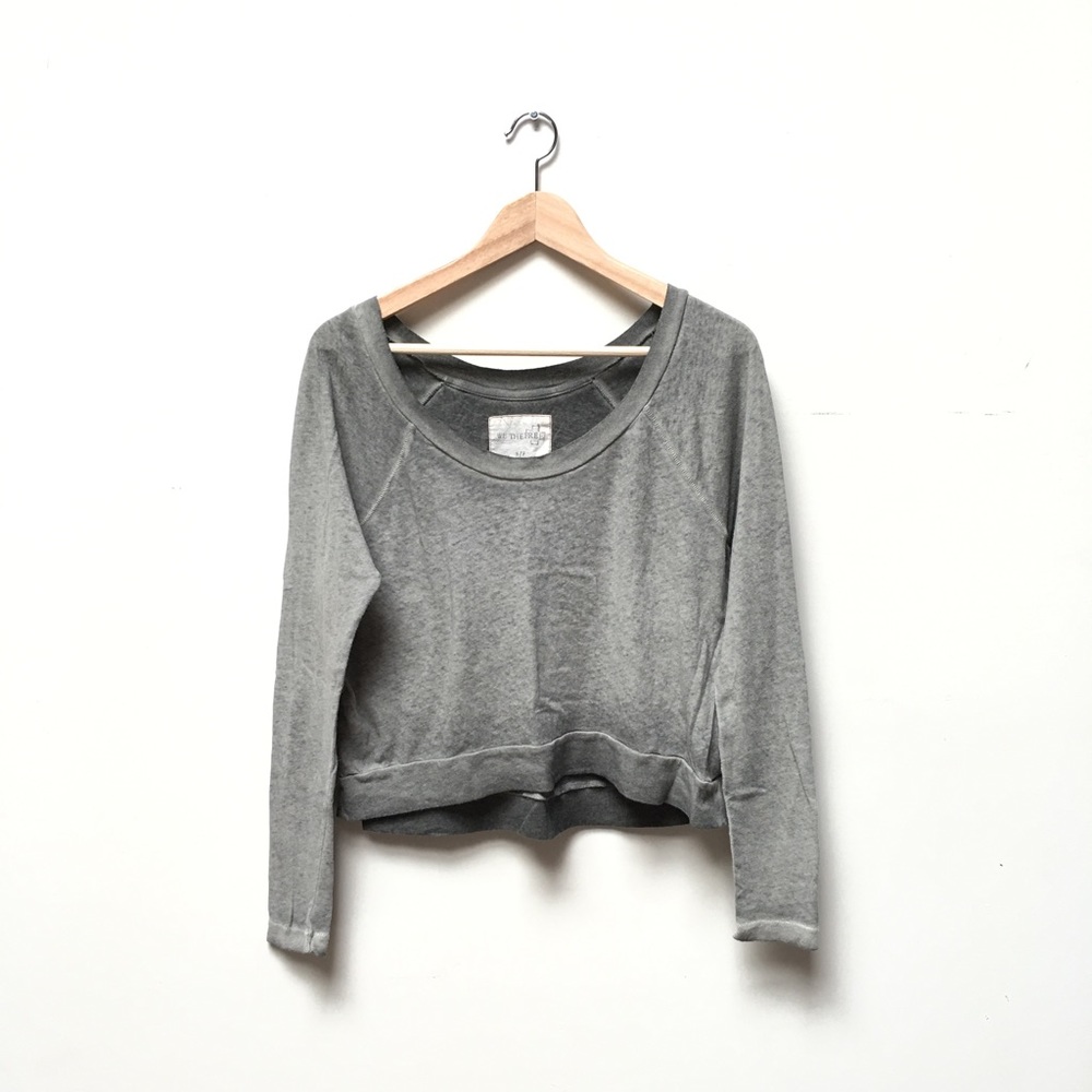We the free people semi cropped top