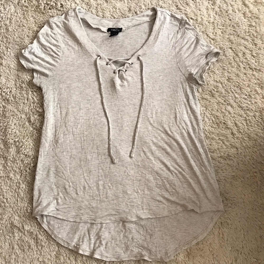 Rue 21 Tie Up T shirt