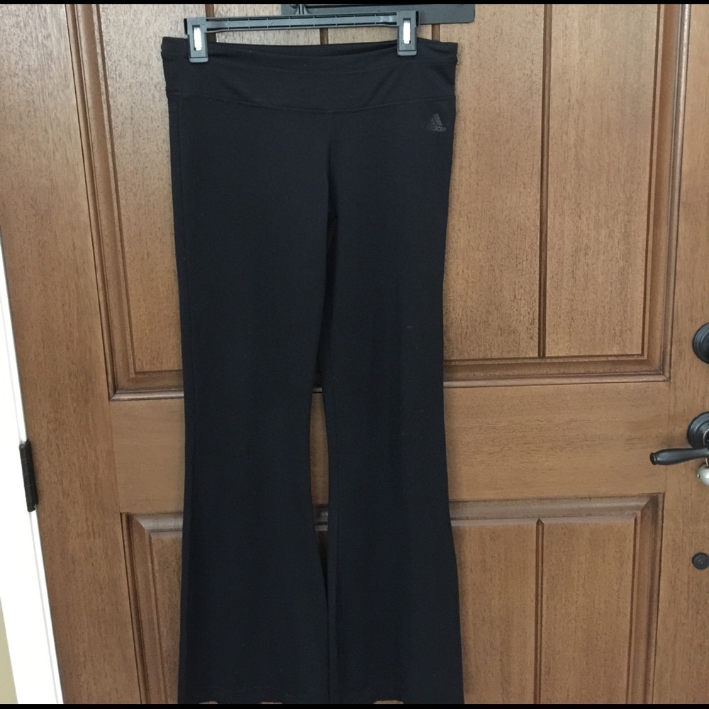 Black Adidas Climalite pants.