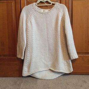Zara Cream Knit Sweater