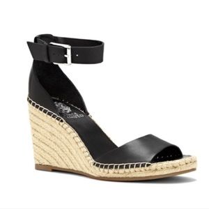 Vince Camino Torian Espadrilles Ankle Strap Wedge