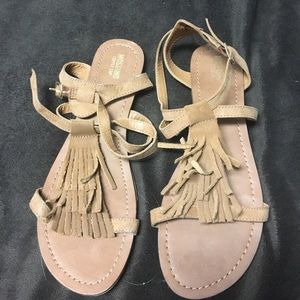 Mossimo Supply Co Fringed Gladiator Sandal