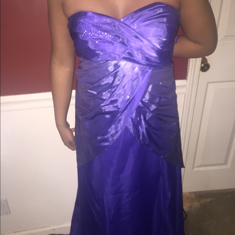 Ombré Purple Gown