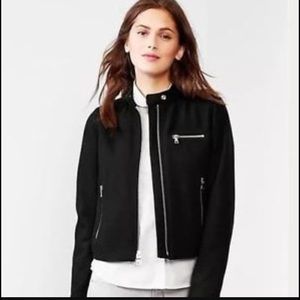 NWOT Gap Moto Wool Blend Jacket