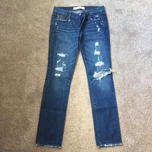 Abercrombie & Fitch Distressed Jeans Abercrombie & Fitch Distressed Jeans