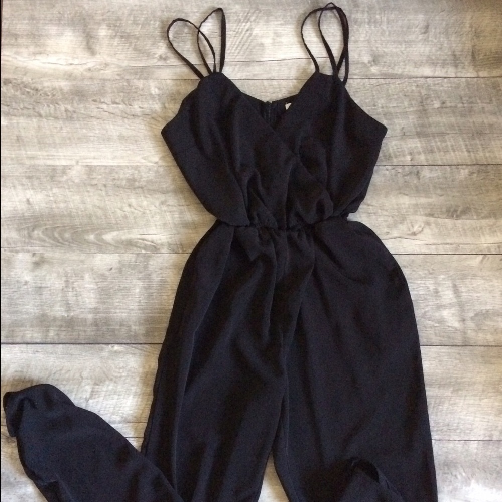 Black jumpsuit