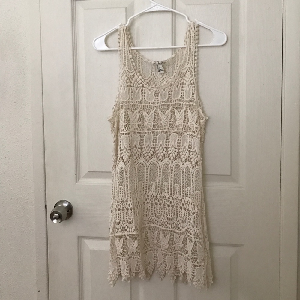 Forever21 Knitted See-through Dress