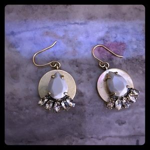 J. Crew Jewel Drop Earrings