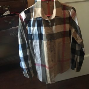 Authentic women's Burberry shirt