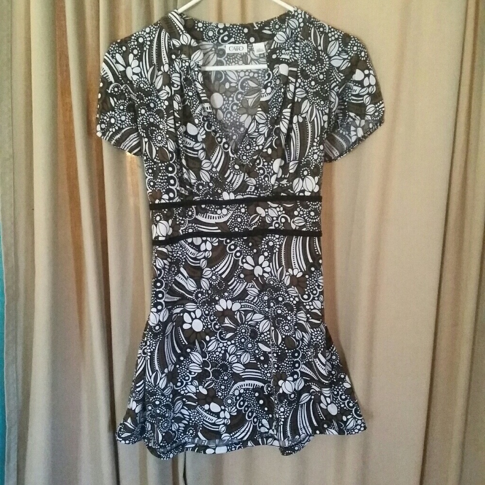 Flower design shirt