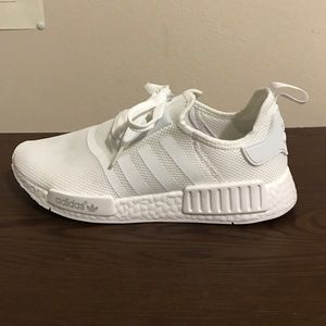Adidas NMD R1 Triple White Size 10