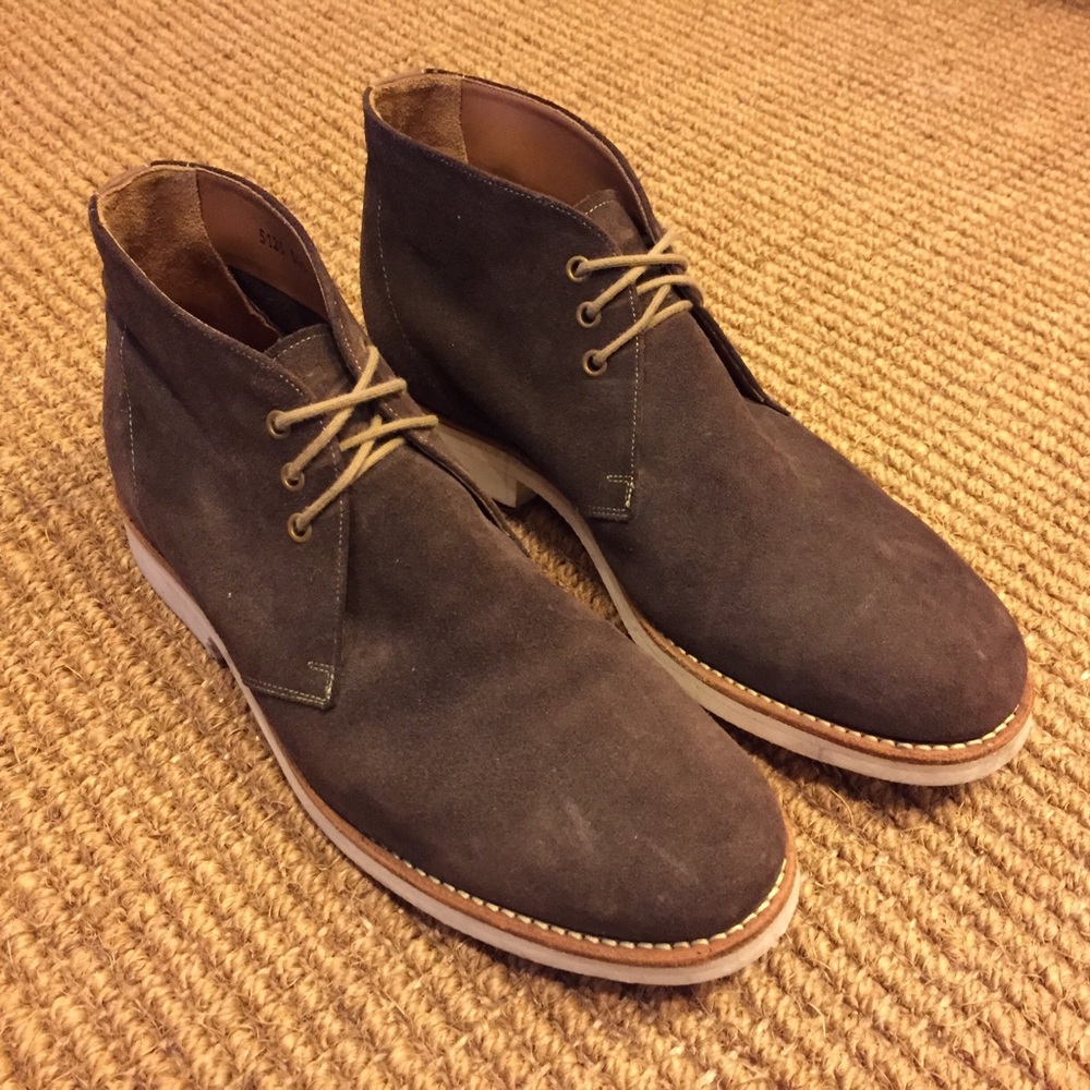 Grenson chukka boot - brown suede