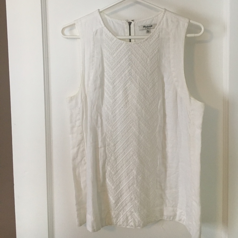 White madewell top