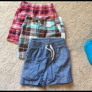 3 pair of 12M shorts.