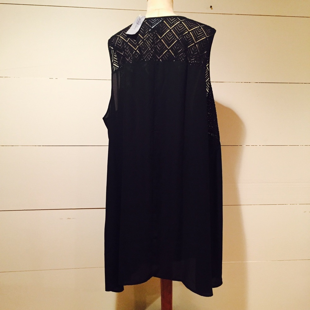 (2X) Catherines' Black Cover Up - Picture 3 of 7