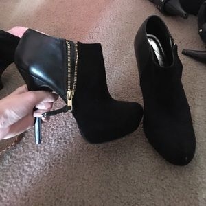 Bootie heels