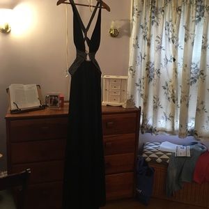 Formal black dress