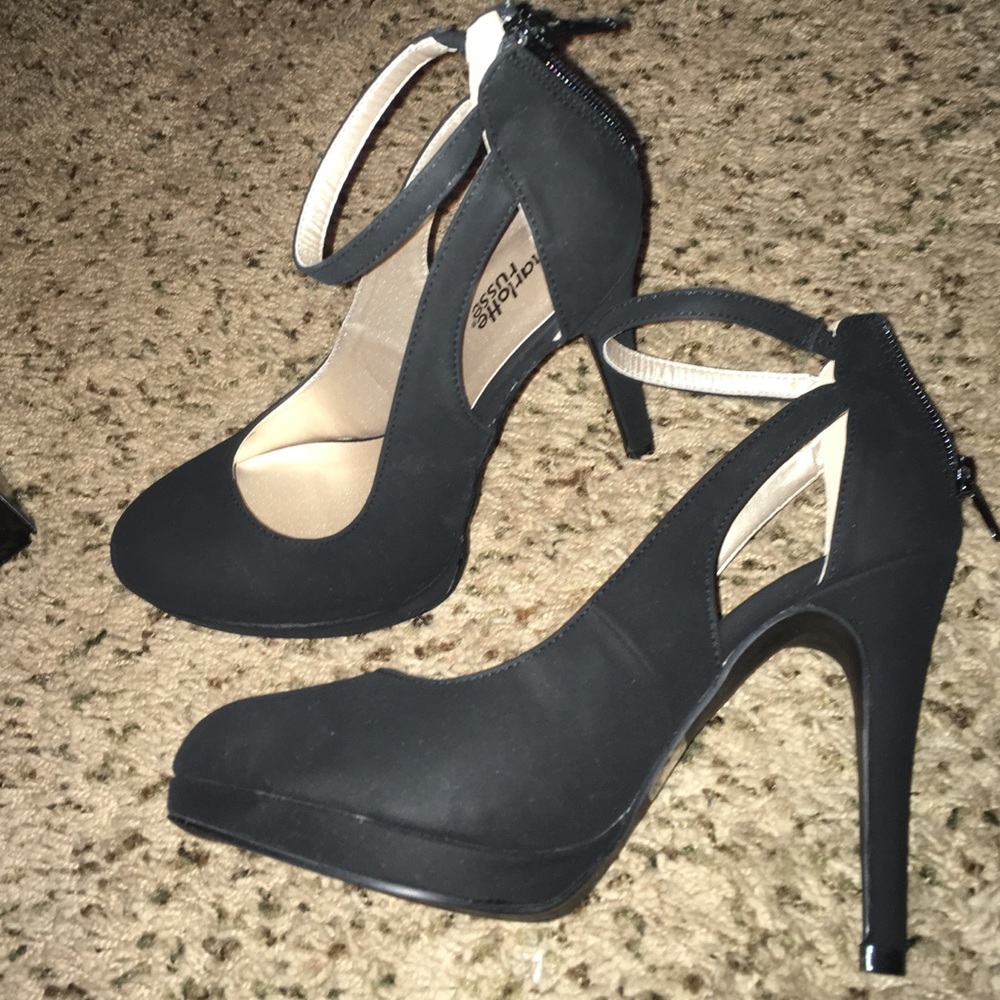 Black heels