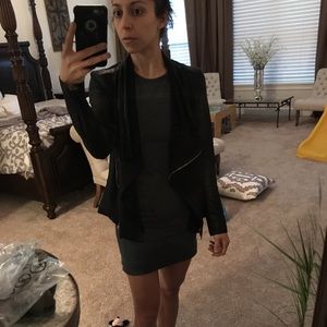 NWT! Soft Leather Zara Blazer