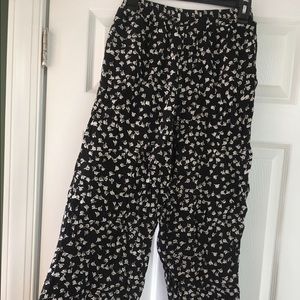 Bohemian style silky pants