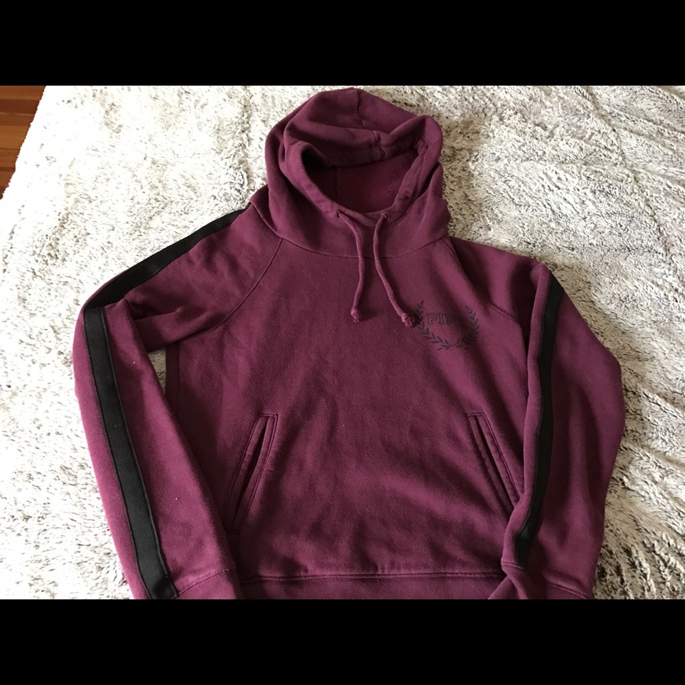 VS burgundy sweatshirt worn only a few times