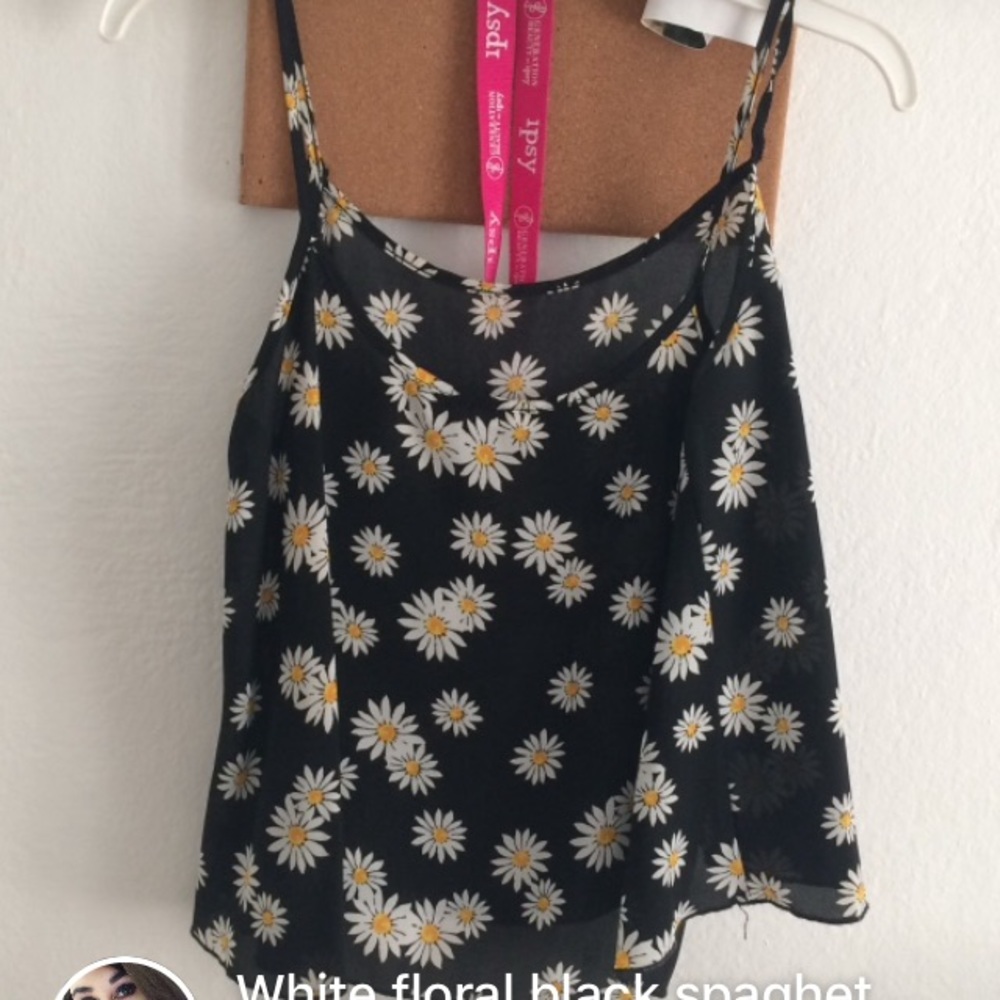 Floral crop top