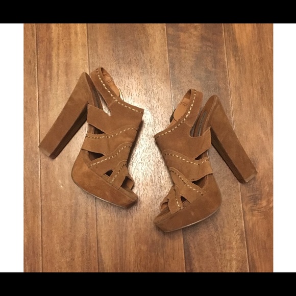 Steve Madden Shoes - Steve Madden Leather Ricki Heels