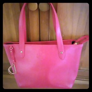 RALPH LAUREN pink tote