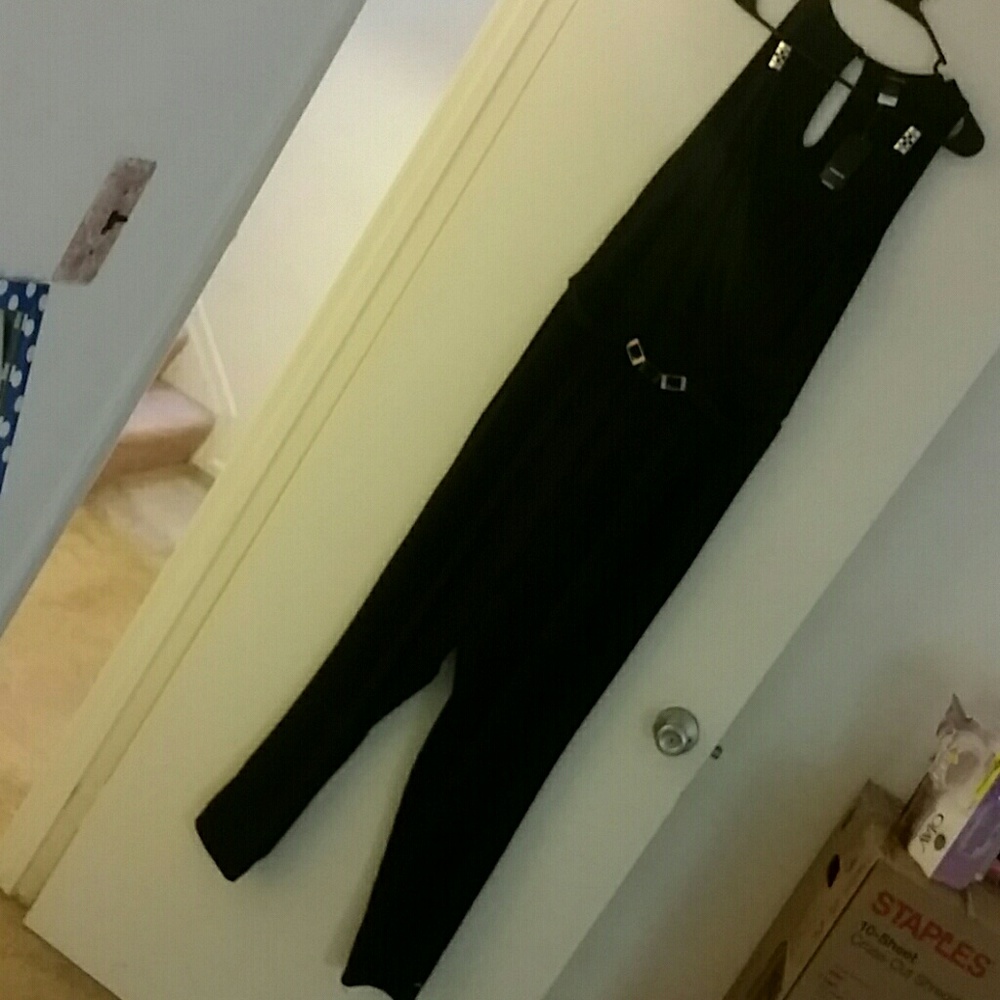Black jumpsuit