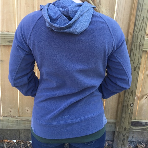 HEAD branded fleece jacket in blue ⛺️ - Picture 2 of 4