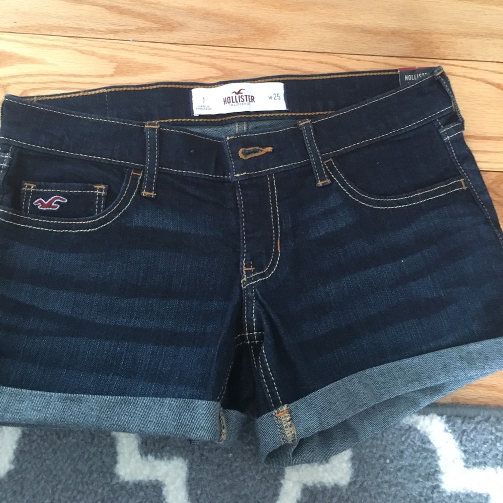 BRAND NEW hollister denim shorts