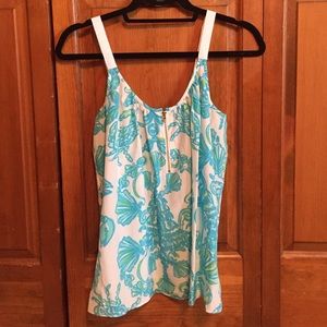 Lilly Pulitzer Silk Tank Top