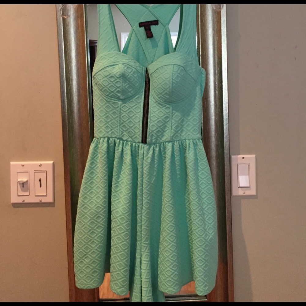 Teal colored romper
