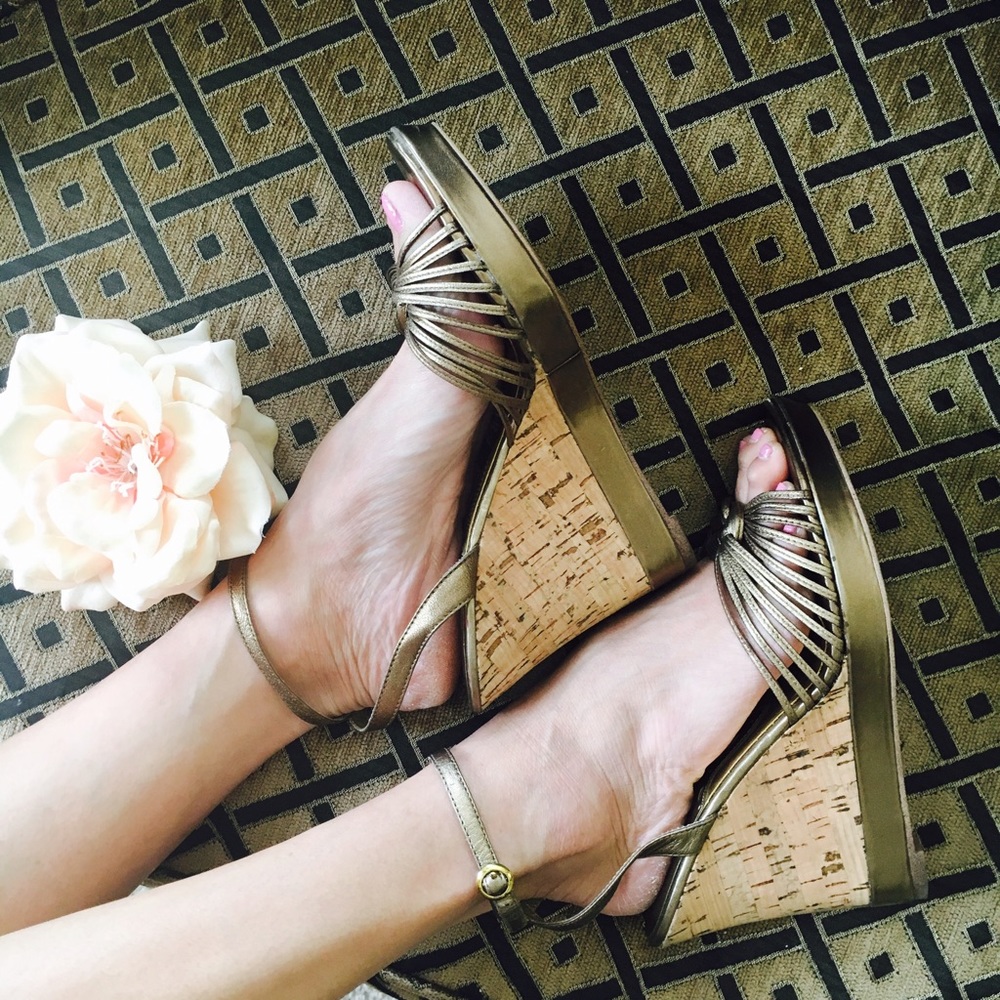 Charles David wedge shoes