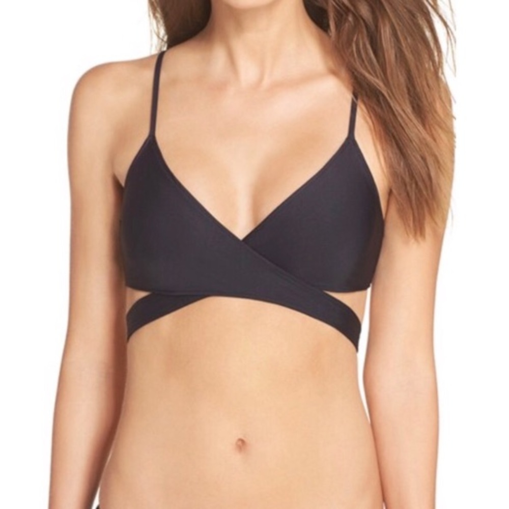 L*Space Chloe Wrap Bikini Top