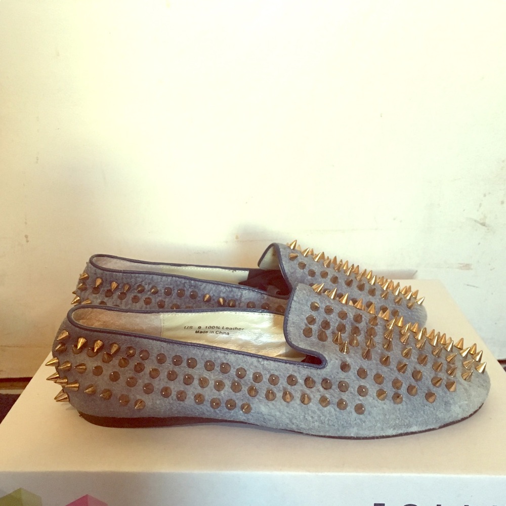 UNIF Hellraiser Spiked flat/loafer