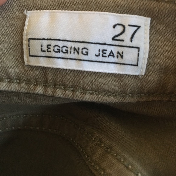 Vintage Green, size 27, GAP skinny jean - Picture 3 of 4