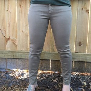 Vintage Green, size 27, GAP skinny jean