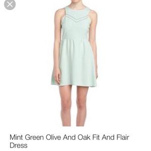 Mint Green Spring Dress * w/pockets :)