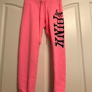 Victoria's Secret PINK cropped sweatpants