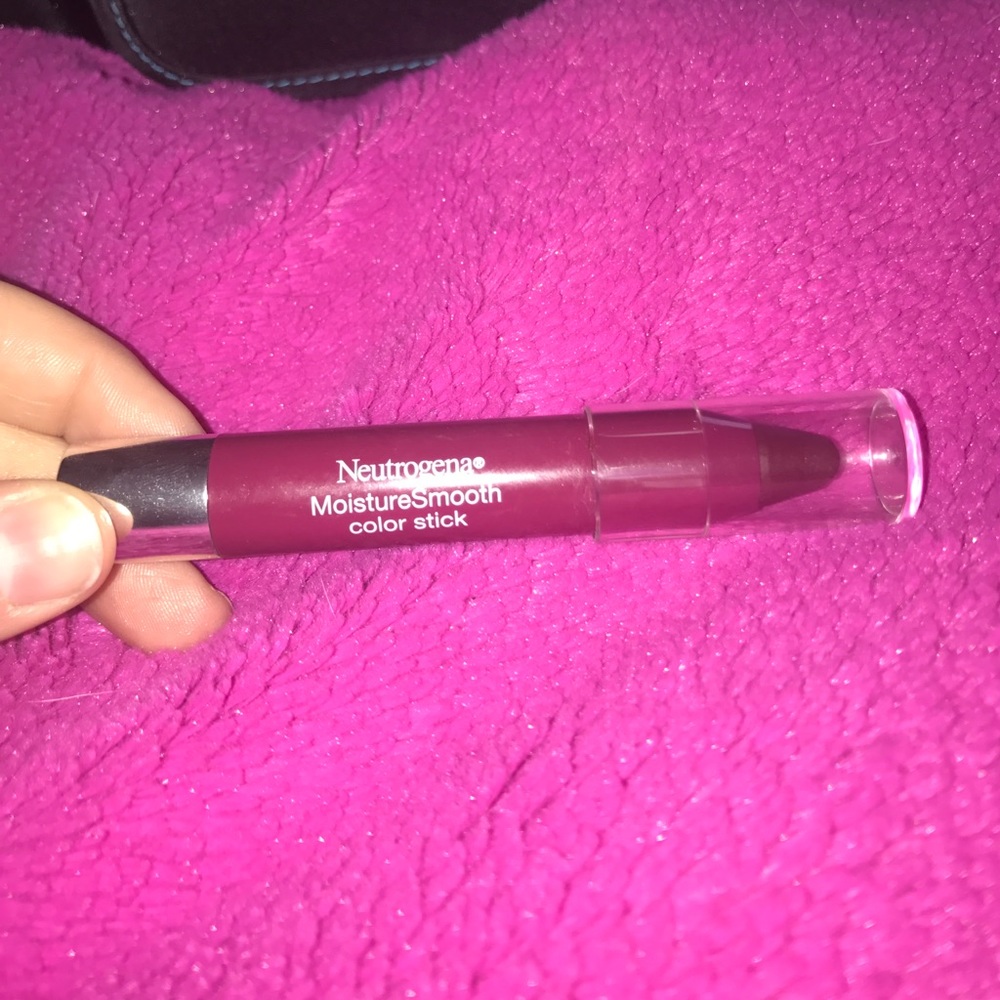 Neutrogena plum lipstick!