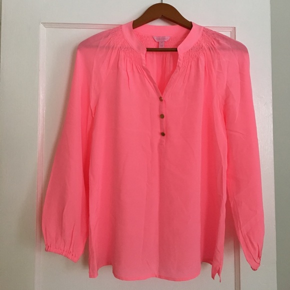 Lilly Pulitzer Elsa silk top, size XS - Picture 2 of 5