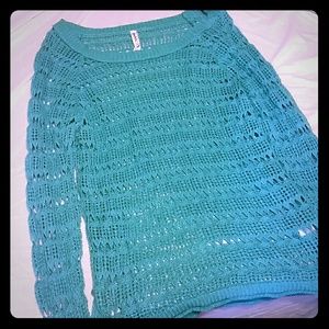 See throught sweater