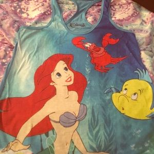 The Little Mermaid Disney tank top