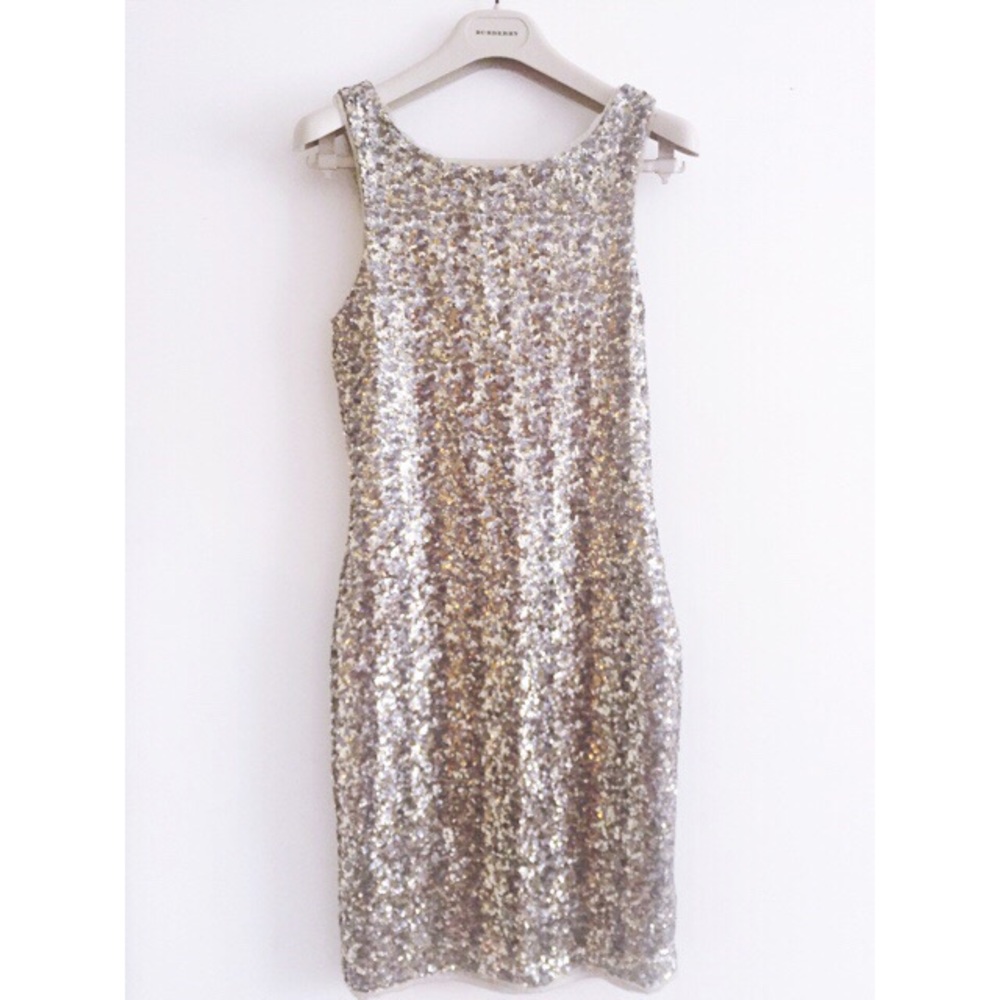 Zara sequin dress