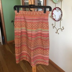 🎁🎁🎁🎁Talbots's multi color skirt $5
