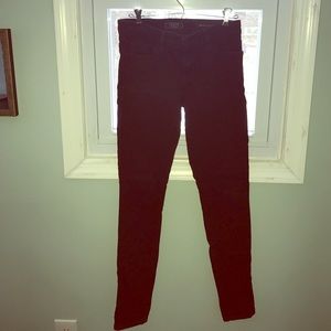 Black stretch skinny jeans